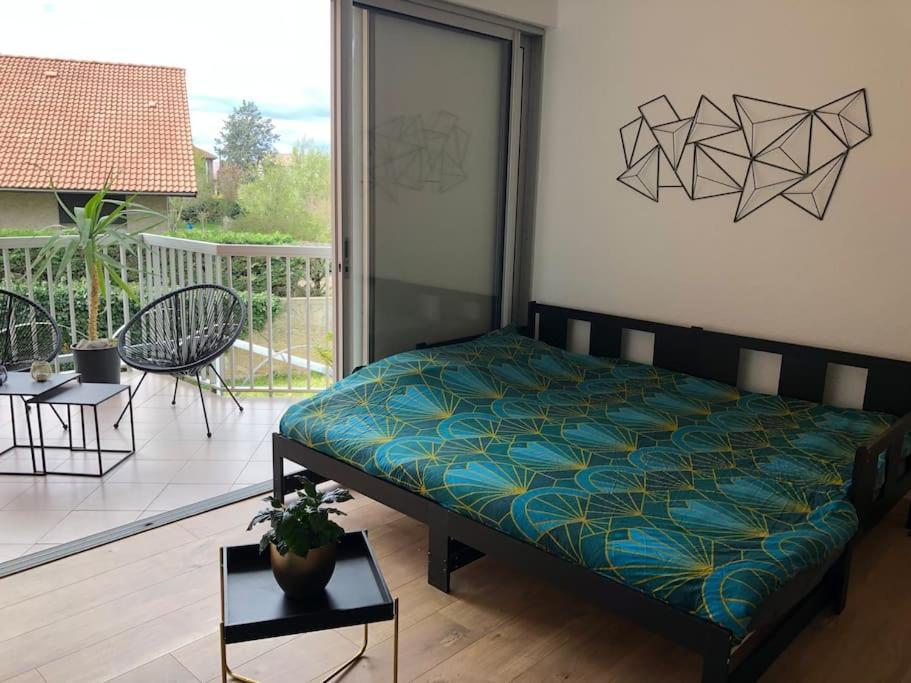 Studio Moderne, Terrasse Et Parking ロマン・シュル・イゼール エクステリア 写真